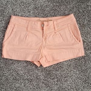 🦚NWOT Peach/Pink Jean Shorts